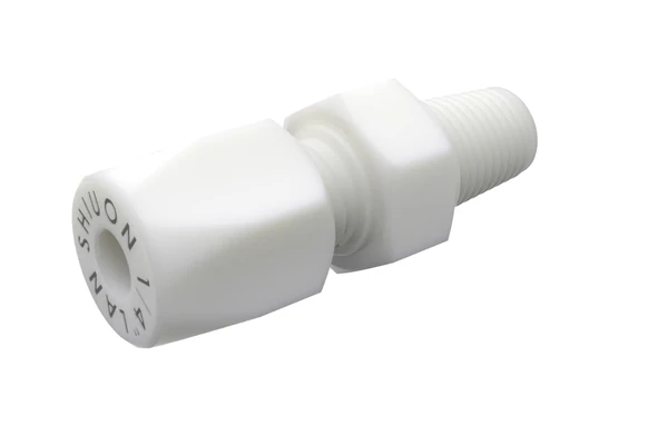 PTFE D-TYPE MALE CONNECTOR テフロン製おねじコネクタ - 外観