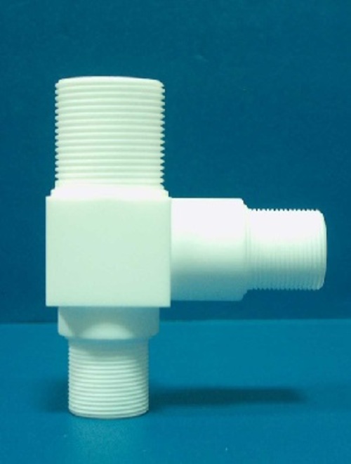 T-TYPE-UNION-ELBOW-INDISE-LYHREAD  |仕様|PTFE チューブ継手 